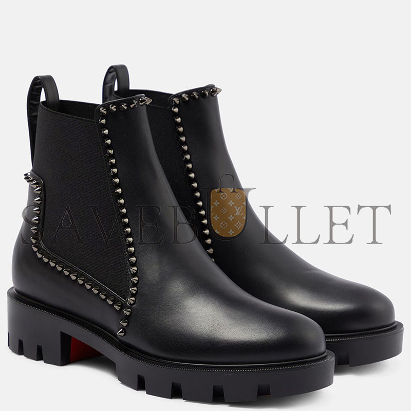 Chr1st1an louboutin out lina embellished leather ankle bootp00728030